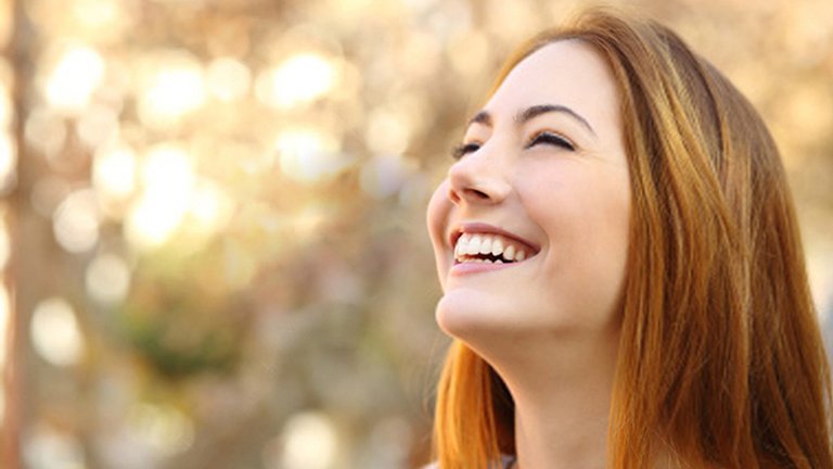 Mujer feliz