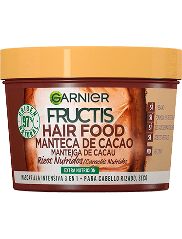Fructis Hair Food: Manteca de Cacao para el pelo Garnier