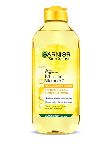 agua micelar vitamina c delantera