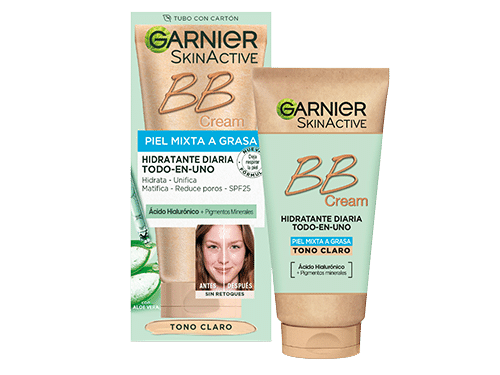 BB Cream mixta a grasa claro