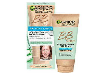 BB Cream mixta a grasa claro