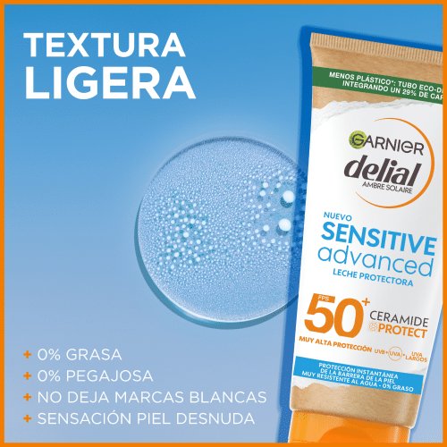 Leche protectora Sensitive Advanced SPF50+