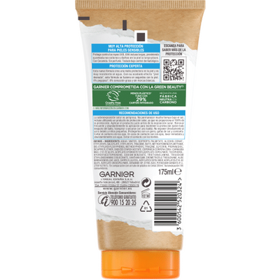 Leche protectora Sensitive Advanced SPF50+