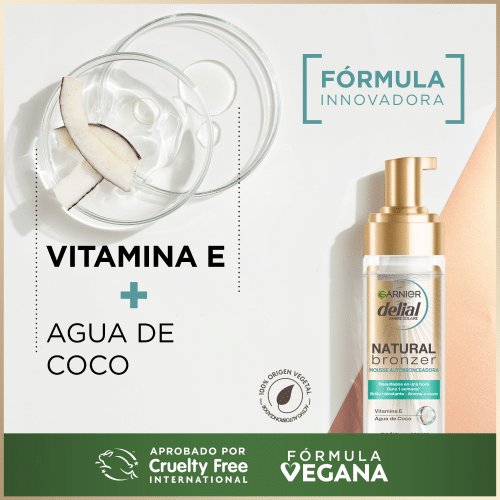 Mousse autobronceadora Delial