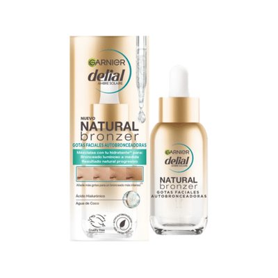 Gotas faciales autobronceadoras Delial