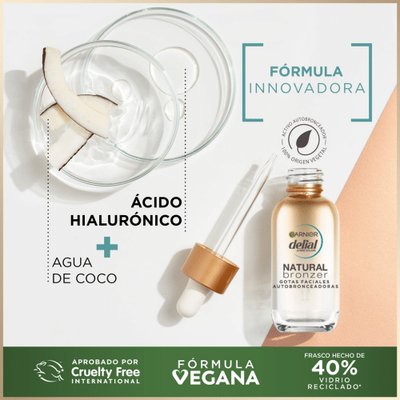 Gotas faciales autobronceadoras Delial
