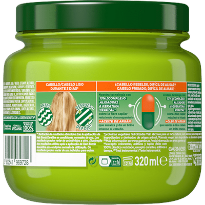 Mascarilla Fructis Hair Bomb Keratina