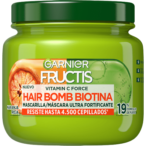 Mascarilla Fructis con Biotina | Garnier