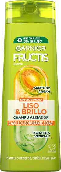 Champú Fructis Liso y Brillo