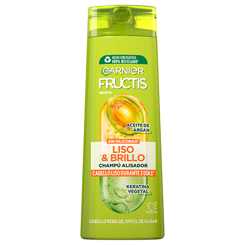 Champú Fructis Liso y Brillo
