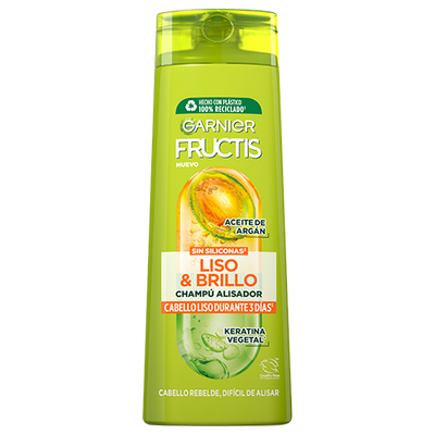 Champú Fructis Liso y Brillo