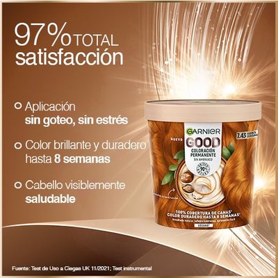 Good Tinte Rubio Cobrizo Cúrcuma 7.43