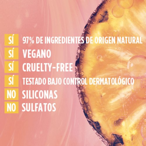 Fructis Hair Drink Piña Tratamiento Anti-rotura para el cabello