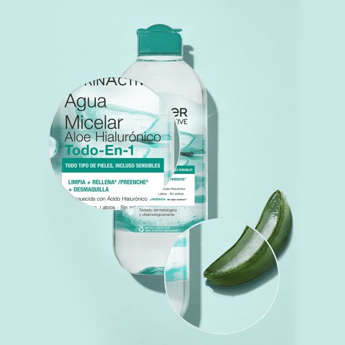 Garnier Agua Micelar Aloe Hialurónico Todo en 1 