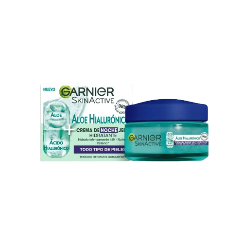 Garnier Crema de Noche Aloe Hialurónico