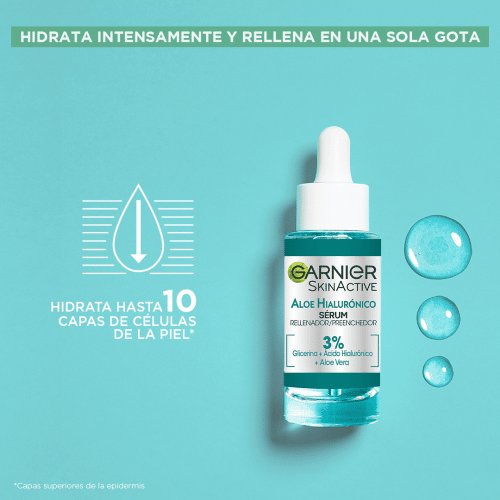 Garnier Sérum Hidratante Rellenador Aloe Hialurónico