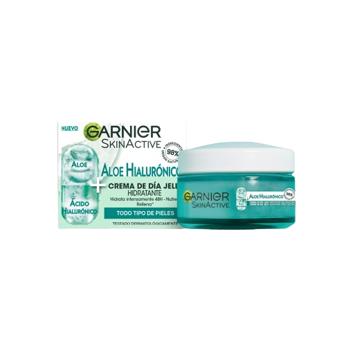 Garnier Crema de Día Aloe Hialurónico con Aloe Vera