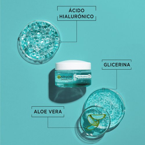 Crema de Da Aloe Hialurnico Aloe Vera + cido Hialurnico | Garnier