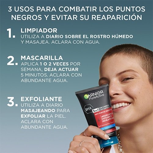 lavado de cara garnier 3 en 1