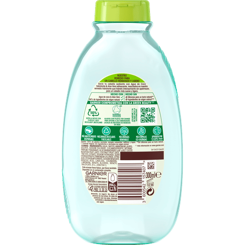 CHAMPeu AGUA DE COCO 300ML BACK 3600542157407