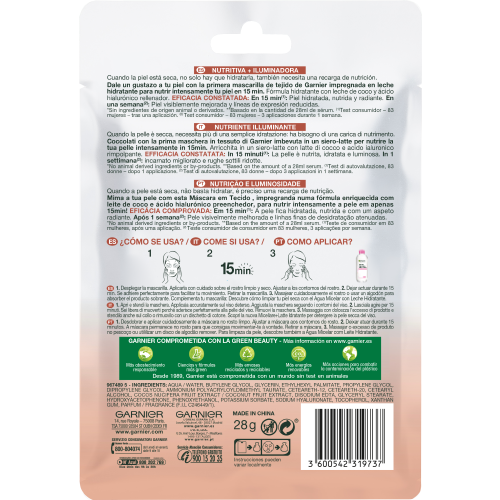 Tissue Mask Skin active