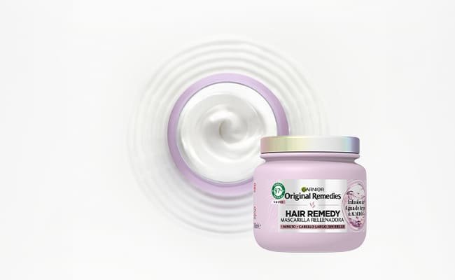 Mascarilla Capilar Remedio Rellenador Infusión de Agua de Arroz