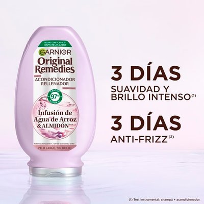 Acondicionador agua de arroz