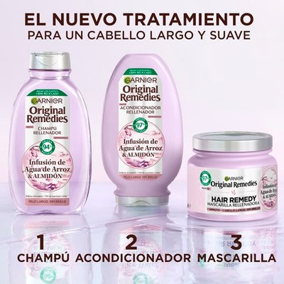Acondicionador agua de arroz