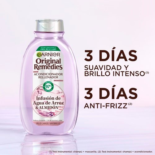 Champú agua de arroz
