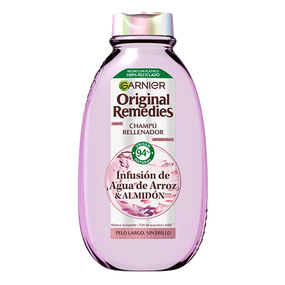 Champú agua de arroz