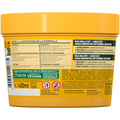 Hair Food Banana Mascarilla