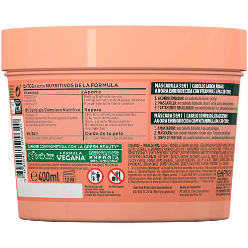 Hair Food Piña mascarilla
