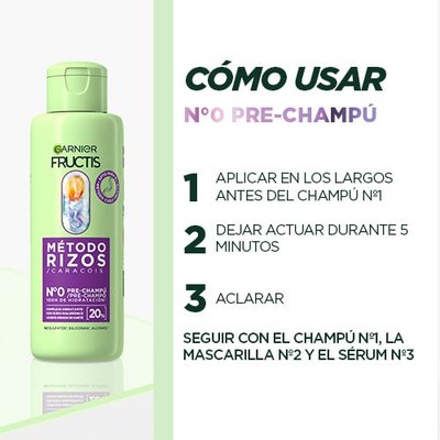 Método Rizos pre champú