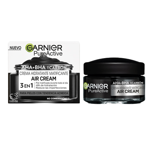 Crema Hidratante Matificante Air Cream con Niacinamida Garnier