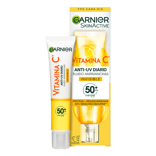 Fluido Anti-UV Diario Antimanchas Invisible con Vitamina C y SPF50