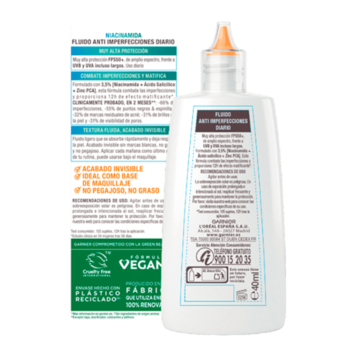 Delial Fluido antiimperfecciones Niacinamida