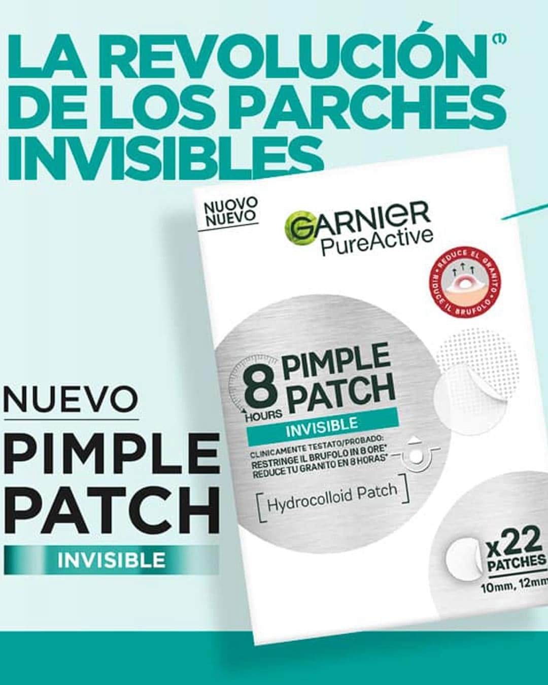 Pimple Patch Invisible 8h Parche para Granitos