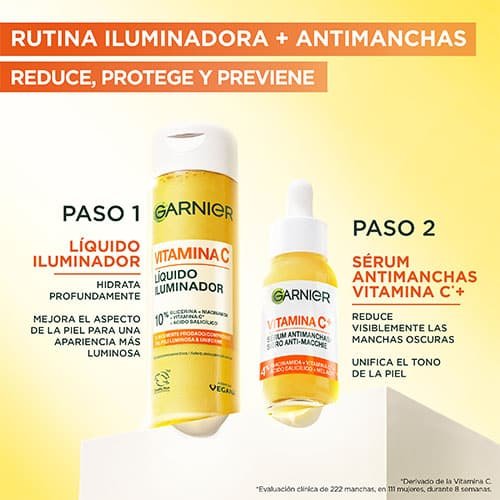 Líquido iluminador Vitamina C