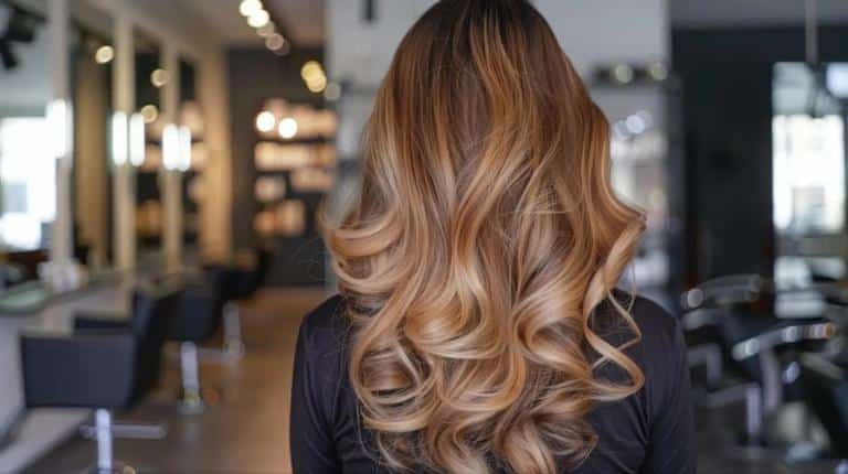 balayage caramelo