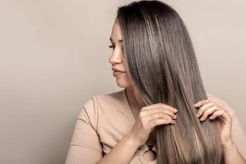 pelo grueso mujer