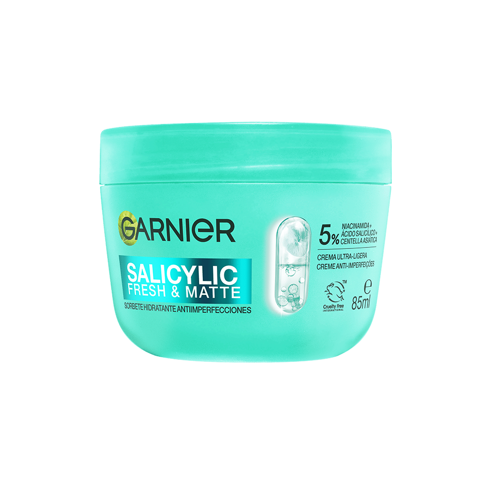 Garnier Salicylic Fresh&Matte Sorbete Hidratante Antiimperfecciones