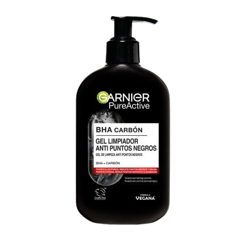 Pure Active Gel Limpiador Profundo con Carbón Piel para piel con tendencia acnéica