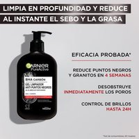 Pure Active Gel Limpiador Profundo con Carbón Piel para piel con tendencia acnéica