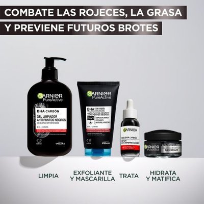 Sérum Anti Imperfecciones con Niacinamida, Ácido salicílico y Carbón