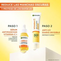 Fluido Anti-UV Diario Antimanchas Invisible con Vitamina C y SPF50