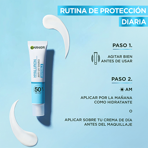 Garnier Hyaluron Fluido Anti-UV Diario Invisible