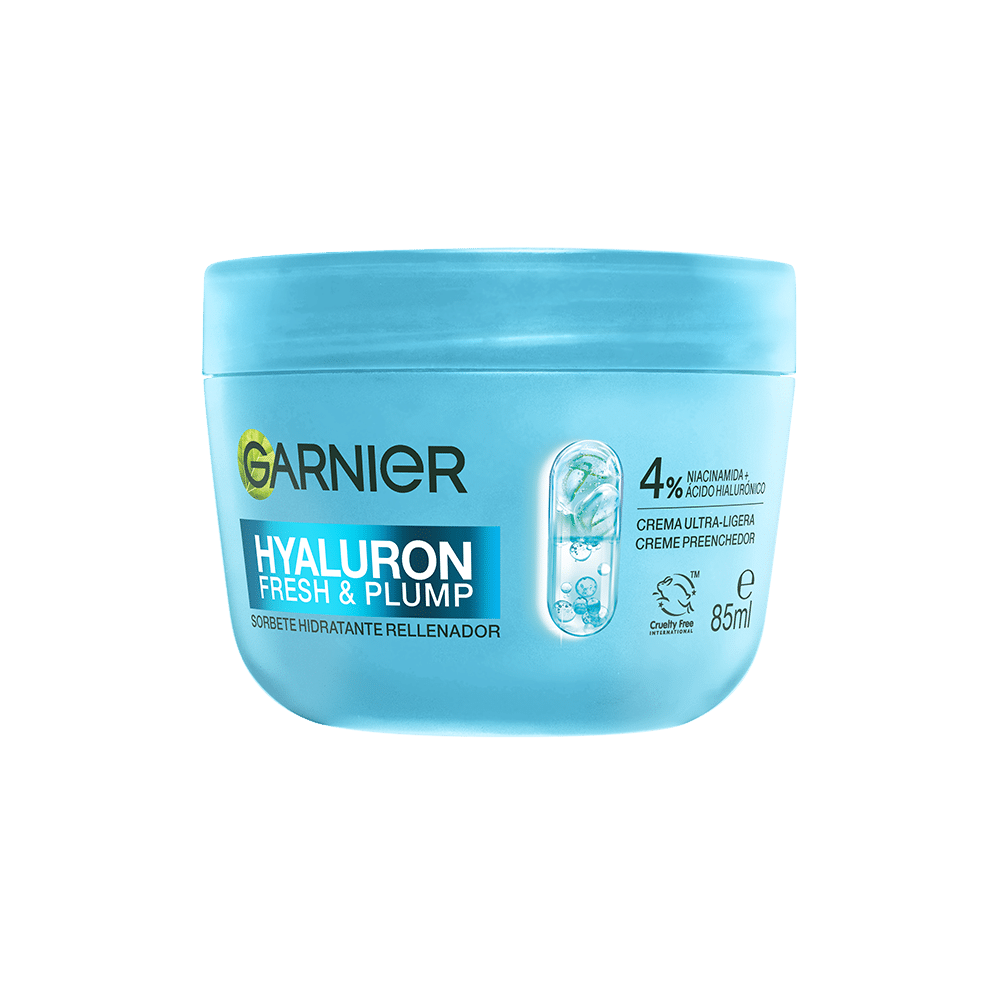 Garnier Hyaluron Fresh&Plump Sorbete Hidratante Rellenador