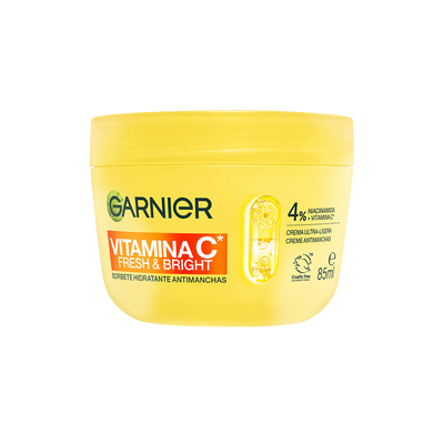 Garnier Vitamina C* Fresh&Bright Sorbete Hidratante Antimanchas