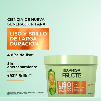 Mascarilla Liso Keratina