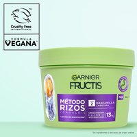 Mascarilla método rizos